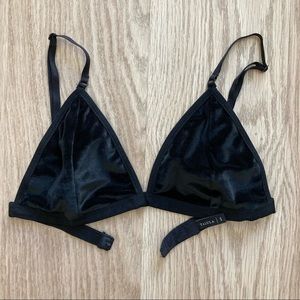 [Sold off app] Talula Velvet Bralette